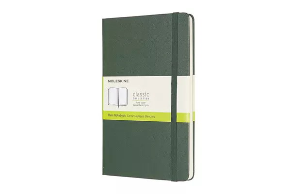 Een Moleskine Plain Hard Cover Notebook XL Myrtle Green koop je bij Moleskine.nl